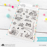 MAMA ELEPHANT: Stay Warm | Stamp