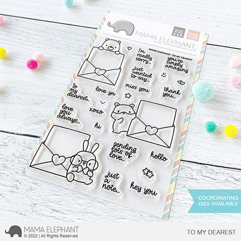 MAMA ELEPHANT: To My Dearest | Stamp