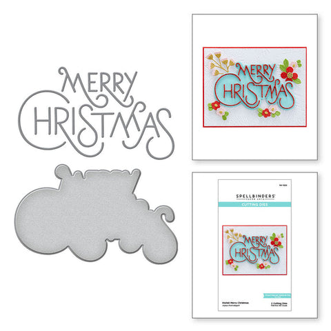 SPELLBINDERS:  Stylish Merry Christmas | Die