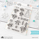 MAMA ELEPHANT: Busy Elves | Stamp