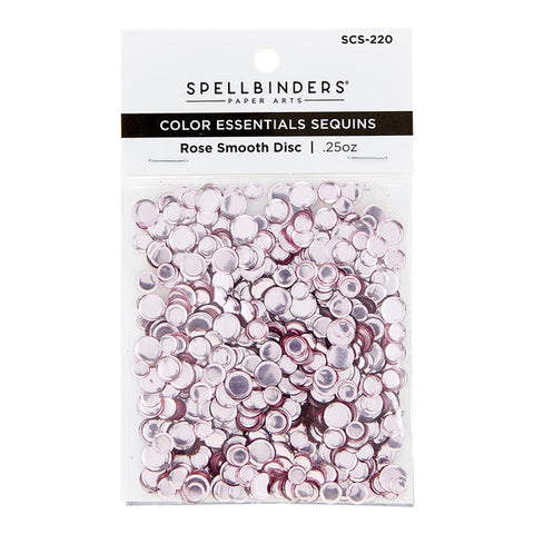 SPELLBINDERS:  Rose Smooth Discs | Confetti