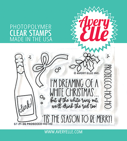 AVERY ELLE: Prosecco Ho-Ho | Stamp