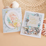 SPELLBINDERS:  Seahorse Kisses Sentiments | Hot Foil Plate & Die