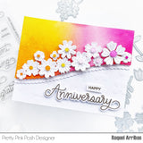 PRETTY PINK POSH:  Celebration Scripts | Die Set