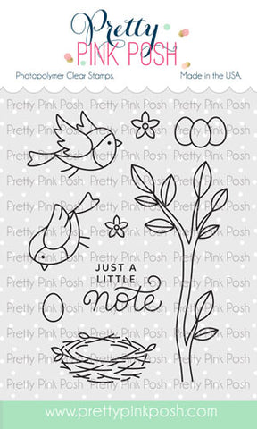 PRETTY PINK POSH:  Spring Robins | Stamp