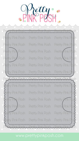 PRETTY PINK POSH: Stitched Gift Card Holders | Die