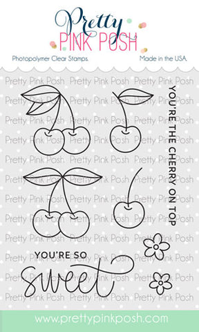 PRETTY PINK POSH:  Sweet Cherries | Stamp