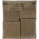 TIM HOLTZ: Idea-ology Burlap Panels 4/pkg