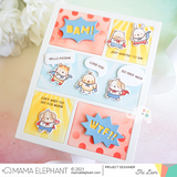 MAMA ELEPHANT: Little Superhero Agenda | Stamp