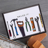 SPELLBINDERS:  Nailed It | Hot Foil Plate