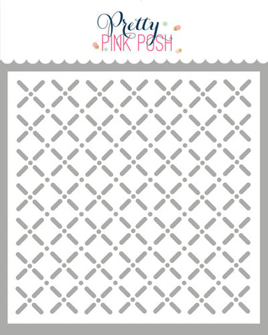 PRETTY PINK POSH: Trellis | Stencil