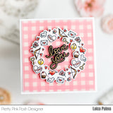 PRETTY PINK POSH:  Valentine Wreath | Stamp