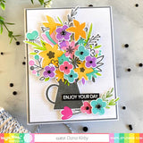 WAFFLE FLOWER: Spring Blooms | Stencil & Stamp