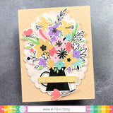 WAFFLE FLOWER: Spring Blooms | Stencil & Stamp