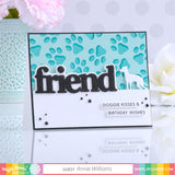 WAFFLE FLOWER: Paw Print Duo | Stencils