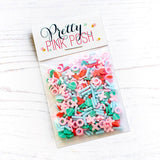 PRETTY PINK POSH:  Clay Confetti | XOXO