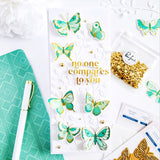 PINKFRESH STUDIO: Small Butterflies | Hot Foil Plate