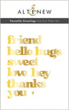 ALTENEW: Versatile Greetings | Hot Foil Plate