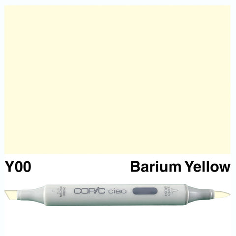 COPIC: Ciao Marker Y00 (Barium Yellow) ORMD