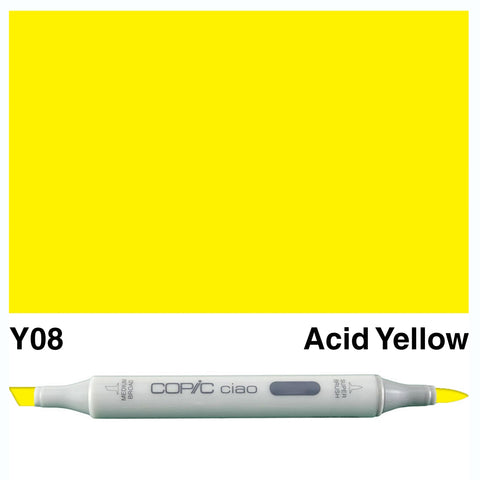 COPIC: Ciao Marker Y08 (Acid Yellow) ORMD