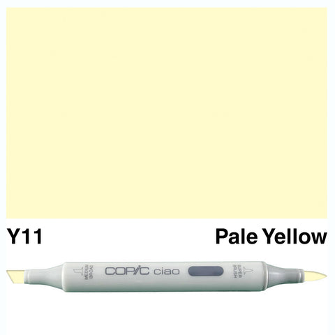 COPIC: Ciao Marker Y11 (Pale Yellow) ORMD