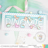 MAMA ELEPHANT: Little Dino Agenda | Stamp