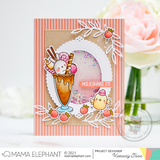 MAMA ELEPHANT: Oval Deco Frame | Creative Cuts