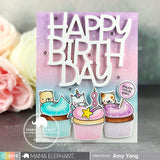 MAMA ELEPHANT: Big Happy Birthday Creative Cuts