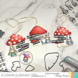 MAMA ELEPHANT: Little Girl Gnome Agenda | Stamp