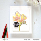 ALTENEW: Freesia | Stencil, Die & Hot Foil Plate Bundle