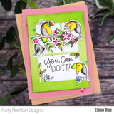 PRETTY PINK POSH:  Tropical Toucans | Stamp