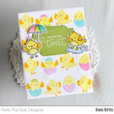 PRETTY PINK POSH:  Chicks | Layered Stencil 4PK