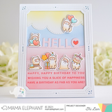 MAMA ELEPHANT: Oval Deco Frame | Creative Cuts