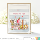 MAMA ELEPHANT: Noodles Saying | Stamp