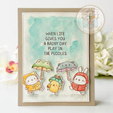 MAMA ELEPHANT: Rainy Days | Stamp