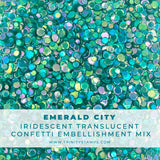 TRINITY STAMPS: Confetti Embellishment Mix | Emerald City