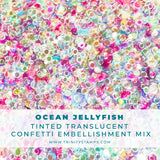 TRINITY STAMPS: Confetti Embellishment Mix | Ocean Jellyfish