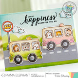 MAMA ELEPHANT: Little Agenda Bus | Stamp